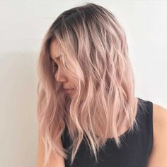 Brown Ombre Hair, Pastel Pink Hair