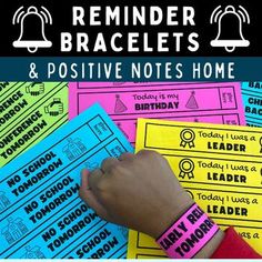 colorful reminders and positive notes for teachers to use on their homeschool projects