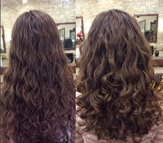 Long Wavy Permed Hair, 2b Layered Hair, Long Hair With Layers Curly, Wavy Curly Hair Layers, Long Layered Hair Wavy Natural, Long Haircut For Curly Hair, Haircut On Wavy Hair, Layers For Long Hair Curly, Long Layers On Wavy Hair