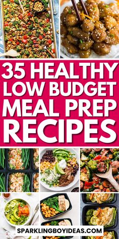 Explore our easy healthy meal prep recipes for beginners! Whether you're looking for quick meal prep for work or healthy meal prep ideas for weight loss, we've them all. Dive into our easy meal prep ideas, perfect for busy weeknights, and discover budget-friendly meal prep that doesn't skimp on flavor. From high-protein meal prep to vegetarian meals, our guide makes weekly meal planning simple and delicious. These healthy recipes are your key to hassle-free, nutritious eating. Affordable Meal Prep, Nutritious Eating, Easy Weekly Meals, Meal Prep For Work, Low Budget Meals, Easy Healthy Meal