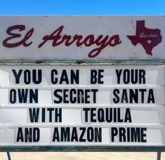 Dark Funny, Marquee Sign, Funny New, Going Viral, Good Humor, Holiday Humor, Tex Mex