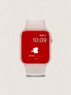 an apple watch with the time displayed on it