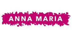 the word anna maria on a white background