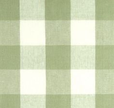 a green and white checkered fabric