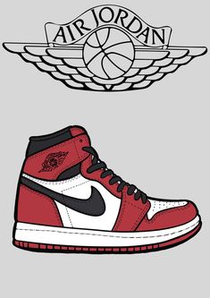 How To Draw Jordans, Jordan Painting, Pencil Art Love, Nike Wallpaper Iphone, Sneakers Drawing, Sneakers Wallpaper, Lil Peep Hellboy, Shading Drawing