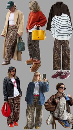 Outfits con pantalones animal print leopardo Print Jeans Outfit, Animal Print Jeans, Outfits Con Jeans, Leopard Jeans, Animal Print Outfits, Printed Jeans, Jean Outfits, Animal Print, Clothes