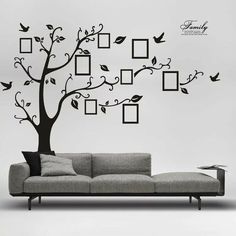 the family tree wall decal is perfect for any room