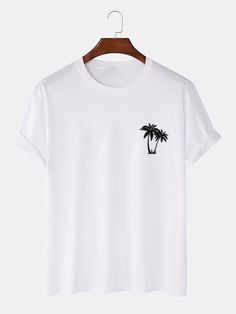 Awesome Shirt Designs, Minimal Shirt Design, Trendy Shirt Designs, Summer Mens, Dapper Style, Coconut Tree, Trendy Shirts, Mens Fashion Trends, Shirt Sale