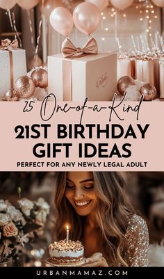 Looking for the best 21st birthday gift ideas any newly legal adult will love? Check out this ultimate list of 25 one of a kind 21st birthday gift ideas perfect for any newly legal adult!