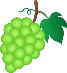 Grapes Clipart, Grapes, Clip Art, Green, Art