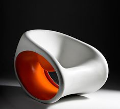 MT3 Rocking Chair by Driade - Bauhaus 2 Your House Organic Chair, Ron Arad, Rocking Armchair, Futuristic Furniture, Industrial Design Sketch, Colorful Chairs, Furniture Showroom, Chaise Design, Armchair Design