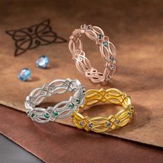 Dna Ring, Celtic Ring, Celtic Rings, Ring Stand, Branded Gifts, Celtic Knot, Birthday Gifts For Her, Birthstone, Apparel Accessories