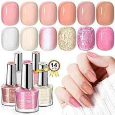 Specification 1.Brand: Saviland 2.Type: Nail Polish 3.Colors: 12 Color 4.Ingredients/Material: Castor oil, Vitamin E 5.Package Includes/Shelf Life: 12*nail polish, 1*base polish coat, 1*top polish coat Features 1. We carefully curate our collection to include the latest in nail color trends, ensuring you're always wearing what's hot right now. 2. Versatile polish set for both nails and toes, creating a cohesive and stunning look. 3. Nourishing ingredients like castor oil and vitamin E promote healthy nails. 4. Quick-drying formula for efficient nail care experience with flawless coverage. 5. Easy removal without leaving stains or residue behind. 6. Long-lasting chip-resistant formula for vibrant nails up to 14 days. 7. Suitable for both fingernails and toenails, perfect for any occasion. 8 Nail Polish Gift Set, Pedicure Nail Designs, Nail Color Trends, Romantic Nails, Vibrant Nails, Nail Polish Set, Gift Sets For Women, Nail Polish Sets, Gel Cleanser