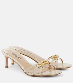 Hermes Heels, White Toms, Digital Wardrobe, Tom Ford Shoes, Beige Heels, Mid Heel Sandals, Cream Shoes, Hermes Shoes, Designer Pumps