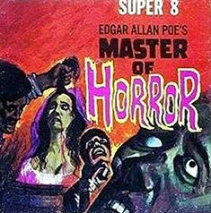 an advertisement for the horror film's master of horror, starring actors from two different films