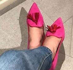 Mules Women, Female Footwear, Shoes Elegant, Spring Flats, Earrings Dangle Simple, Tassel Loafers, Pointed Toe Flats, Lace Up Flat, Ladies Party