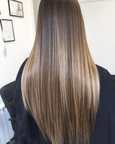 Summer 2020 Hair Color Trends, Brunette Balayage Hair, Brown Hair Balayage, Blonde Hair Looks, Brown Blonde Hair, Haircuts For Long Hair, Long Straight Hair, Hair Color Balayage