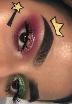 Make Up Diy, Makeup Zombie, Halloweenský Makeup, Halloween Make-up Looks, Make Up Designs, Holloween Makeup, Cute Halloween Makeup, Neutrogena Makeup, Halloween Eye Makeup