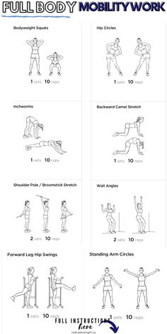 an exercise poster with instructions to do the same exercises as well as other workouts