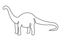 a drawing of a dinosaur on a white background