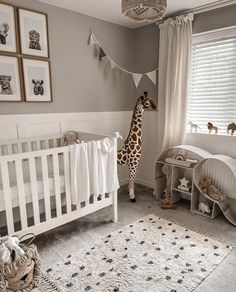 nursery wall decoration ideas Cozy Baby Room, Dreamy Nursery, Baby Room Themes, Baby Room Neutral, Baby Boy Room Decor, Baby Boy Room Nursery