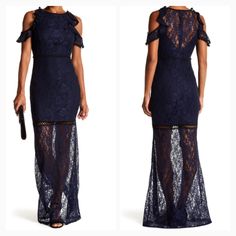 Cold Shoulder Lace Dress. Color Is Navy. New With Tags #001 Navy, Lace, Cold Shoulder Lace, Cold Shoulder, Lace Dress, Colorful Dresses, Womens Sizes, Womens Dresses, Tags