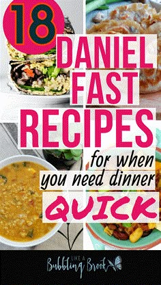 Easy Daniel Fast Recipes, Daniel Fast Dinner, Daniel Diet Recipes, Daniel Fast Snacks, Daniel Fast Foods, Daniel Fast Food List, Daniel Plan Recipes, Daniel Fast Meals, Daniel Fast Food