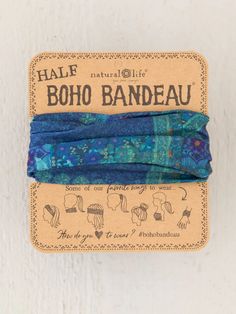 Express yourself in countless ways with our Boho Bandeau! Bad hair day? Don’t worry; the Boho Bandeau changes it to a good one! They also look adorable under our jumpsuits and sundresses to create a completely different look. Let a bandeau hold your hair back for yoga class or a long hike. Stash one in your car or bag for when you get caught in a pinch and need a hair rescue. Simply secure a messy bun or ponytail or protect your head at the beach. You don’t have to worry about headaches, slippin Bandeau Headband, Boho Bandeau, Indigo Floral, Neon Flowers, Creative Accessories, Effortless Outfit, Bandeaus, Purple Teal, Natural Life