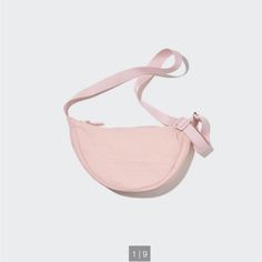 Nwt Pink Nylon New Uniqlo Round Mini Shoulder Bag From Japan Uniqlo Bag, Bag Uniqlo, Uv Protection Clothing, Uniqlo Bags, Uniqlo Women, Mini Shoulder Bag, Women Accessories Bags, Pink Bag, Unisex Design