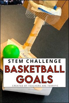 Best Sellers- STEM Challenges Ready for You NOW! - Teachers are Terrific Basketball Stem, Basketball Goal, Fall Sports, Basketball Goals, Basketball Tournament