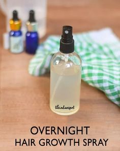 Homemade Hair Shampoo, Homemade Hair Conditioner, Overnight Hair Growth, Overnight Hair, Overnight Hairstyles, Hair Growth Secrets, Vitamins For Hair Growth, Diy Sprays