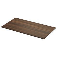 a wooden cutting board on a white background