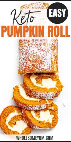 Keto Pumpkin Roll Pumpkin Swiss Roll, Keto Pumpkin Roll, Keto Stuffing, Pumpkin Roll Cake, Pumpkin Rolls Recipe, Keto Thanksgiving, Keto Appetizers, Keto Baking, Desserts Keto