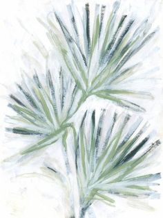 a drawing of a green plant on a white background