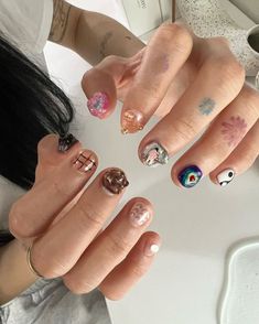 Beautiful Eye Makeup, Soft Nails, Pretty Nail Art