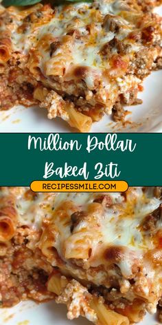 Indulge in the ultimate comfort food with this Million Dollar Baked Ziti! Layers of tender pasta, creamy cheese, and savory sauce make this dish a guaranteed family favorite. Perfect for dinner parties or a cozy night in. Best Recipes For A Crowd, Inexpensive Dinners Families, Recipes For 15 People, Pasta For Potluck, Easy Birthday Dinner Ideas Family, Dinner For In Laws, Million Dollar Ziti, Million Dollar Pasta Bake, Baked Ziti With Alfredo Sauce