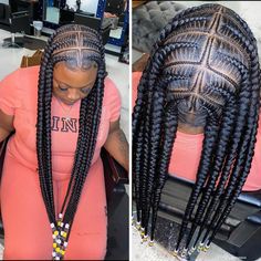 Plaits Hairstyles Black, Kids Uniform, Hair Braid Designs, Job Goals, Unique Braids