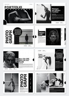 Photography Portfolio Layout Design, Multi Product Photography, Portfolio Design Layout Photography, Photography Portfolio Design, Graphic Design Portfolio Layout Template, Mise En Page Design, Portfolio Photography Ideas, Graphic Designer Portfolio Layout, Portfolio Template Design Layout