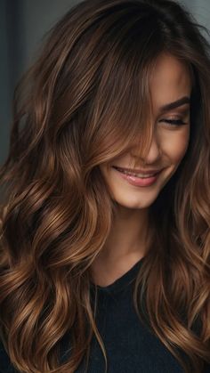 Fall in Love: 15 Balayage Hair Ideas for a Seasonal Upgrade - Cheerful Talks Fall Hair Color For Black Hair Balayage, Dark Autumn Balayage, Light Brown Hair With Darker Highlights, Brunette Dimensional Hair, Fall Balayage Hair, Trendy Balayage, Auburn Hair With Highlights