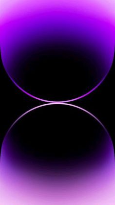 an abstract purple and black background with two circles in the center that are connected to each other