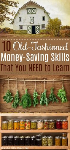 an old fashioned money saving skills that you need to learn