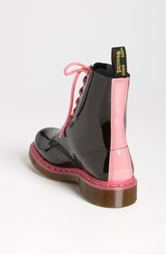 Dr. Martens 'Pascal' Boot | Nordstrom Boots With Laces, Dr Martens Pascal, Black Cottage, Tokyo Street Fashion, Hipster Grunge