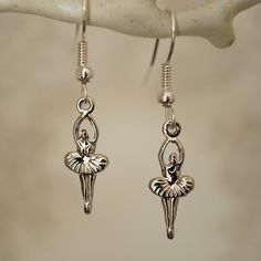 Make a statement with these ballerina drop earrings for women. These cool quirky 18k platinum ballerina earrings are a great way to add a nice touch to your outfit. The charm on these ballerina dangle earrings measures at 1.9cm x 0.7cm and is attached to a silver plated hook. Please feel free to get in touch with us at Funky Earrings UK if you have any questions. We also have a wide range of other cute and unusual earrings in our shop. Ballerina Earrings, Earrings Cool, Earrings Uk, Unusual Earrings, Funky Earrings, Fun Earrings, Earrings For Women, Favorite Jewelry, Jewelry Earrings Dangle