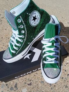 PERSONALIZE YOUR SNEAKERS WITH A CUSTOM PHOTO AND YOUR NAME (Message me for prices on Nike Shoes) Bling Converse (partial or full) State your color and size in notes, any specific details! Add-ons are extra- such as photos, satin or glitter laces etc. AVAILABLE IN VARIOUS SIZES 2-3 week Turnaround *SHIPPING TIME COULD BE SHORTER THAN SPECIFIED BELOW* Bedazzled Converse, Rhinestone Converse, Quinceanera Shoes, Bedazzled Shoes, Custom Sneakers Diy, Cute Converse, Bling Converse, Custom Shoes Diy, Diy Sneakers