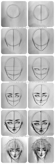 Drawing Tutorial Face, Drawing Hair, Drawing People Faces, Fashion Drawings