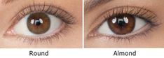 Round Almond Eyes, Big Almond Eyes, Nails Shape Almond, Makeup For Round Eyes, Protruding Eyes, Wide Set Eyes, Underwater Restaurant