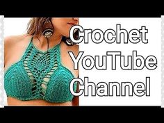 حمالة صدر بغرزة الأناناسة لأي مقاس Crochet Bra / قناة كروشيه يوتيوب #كروشيه_يوتيوب - YouTube Bra Tutorial, Crochet Lingerie, Crochet Bra, Crochet Youtube, Crochet Lessons, How To Crochet, M S, Crochet Bikini