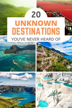 the cover of 20 unknown destinations you've never heard of