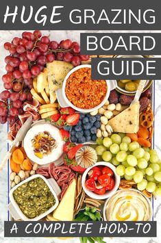 the ultimate guide to making a huge grazing board