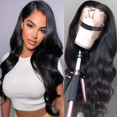 PRICES MAY VARY. Human hair Lace front wigs, Healthy, Soft, Silky, Clean, Bouncy and Full end with minimal shedding. Can be dyed, curled, straightened and restyled as what you like. 180 Density human hair wigs, WIDE LACE, NOT narrow lace, NO ANIMAL HAIR OR SYNTHETIC HAIR MIXED, 100% human hair. Great Gift for Daughters heading back to college, Mom, Lover, and Girls to celebrate important occasions such as Celebration, Birthday, Mother's Day, Christmas, etc. Human Hair Lace Front Wigs Pre Plucked Middle Part Lace Front Wigs Straight, College Mom, Human Hair Lace Front Wigs, Hair Lace Front Wigs, Lace Front Wigs Human Hair, Celebration Birthday, Wigs Human Hair, Front Lace Wigs Human Hair, Hair Lace